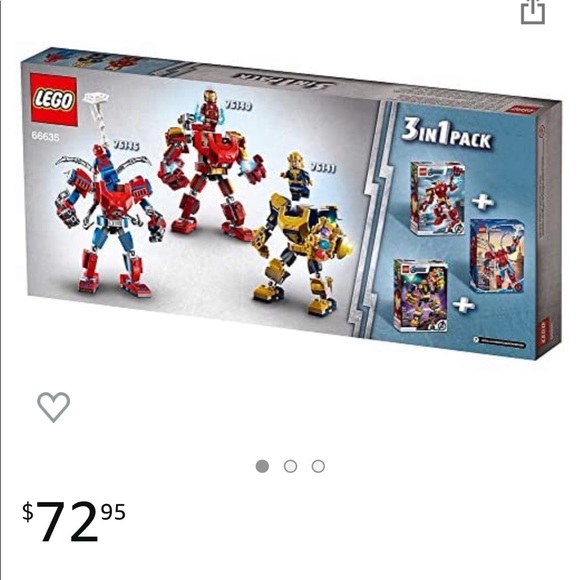 NEW Marvel Lego pack 3 in 1 - Picture 2 of 2